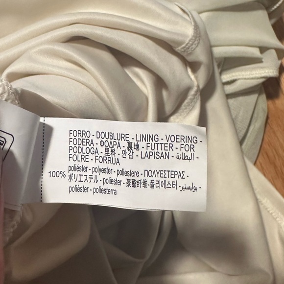 NWT Zara Yellow and Grey Maxi Dress Size Small - Picture 11 of 11